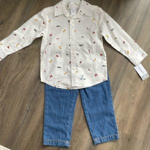 2T Carter’s outfit set of 2 pieces